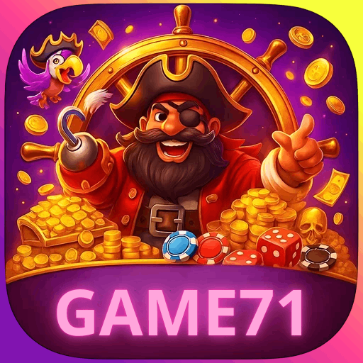 Imagem promocional da GAME71 mostrando a plataforma e suas vantagens